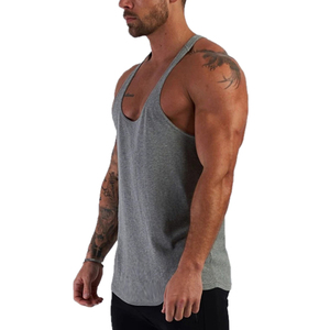 Wholesale Custom Logo <b>Mens</b> Tank Top Fitness Sportswear Outwork Sleeveless <b>Singlet</b> <b>Men</b> Stringers - Product Image 4