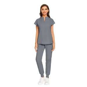 Uniformes de gommage médical femmes gommage infirmière uniforme haut pour l'hôpital Service OEM - Product Image 3
