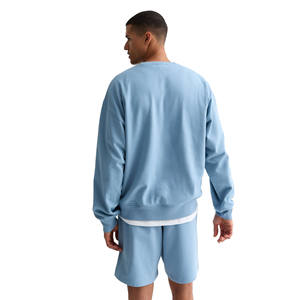 Sweat-shirt d'hiver pour homme, 100% coton molletonné, coupe ample, design uni, respirant, écologique, design unisexe - Product Image 4