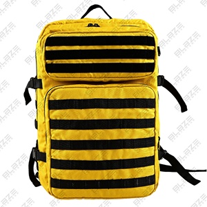 Unisex Heavy Duty Gym <b>Backpack</b> with Durable Waterproof Lightweight <b>Multi</b>-<b>Compartment</b> Customizable Beaded Metal Belts for Adults - Product Image 3