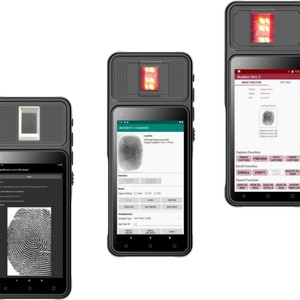 Lecteur de cartes NFC et scanner d'empreintes digitales Timy 5 pouces, appareil portable Android avec capteur FAP10 et GPS pour la vérification d'identité - Product Image 3