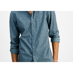 Camicia da Uomo INC International Concepts in Popeline con Stampa Floreale, 100% Cotone, Vestibilità Regolare, Taglie dalla XS alla 6XL, Traspirante - Product Image 3