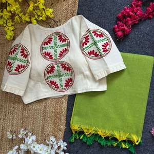 Blouseswala Hakoba 9 Blusas tejidas Online Party-Wear Collection de India - Product Image 2