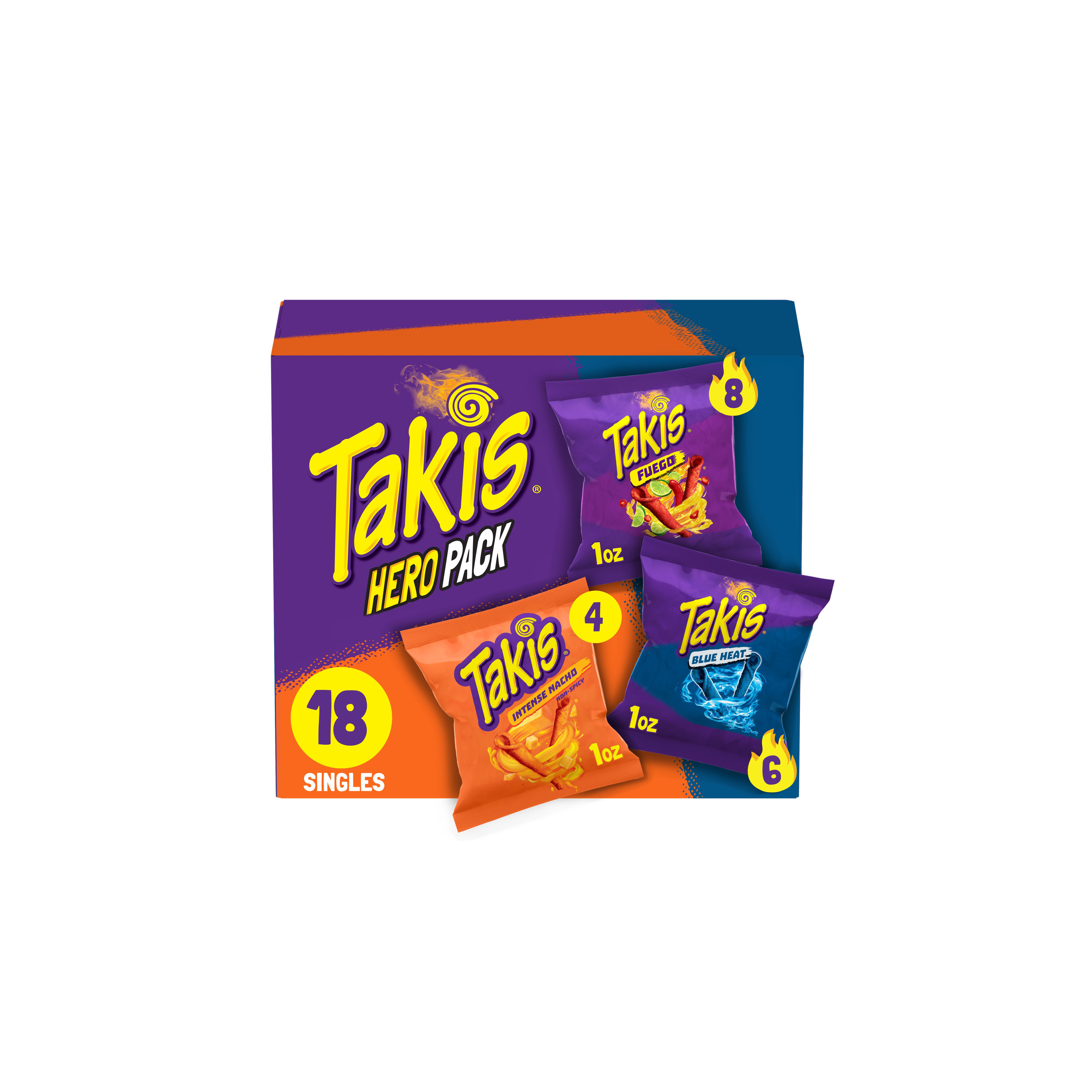 Takis 55 г (упаковка по 12 штук)-Фуэго флавур-перец чили и кукурузные чипсы Лайма-продукт Великобритании-Популярные Закуски-праздничные закуски