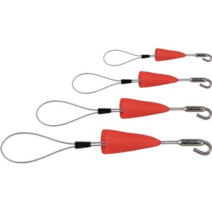 RUNPOTEC 4-Piece Cable Pull Loop Set with Protective Cap and Hook <b>Clamp</b> Product Category - Product Image 1