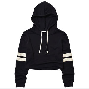 2024 sudaderas con capucha mujer señoras Casual Crop Top Sudadera con capucha mujer sudadera pulóver gimnasio Streetwear Crop Hoodie - Product Image 2