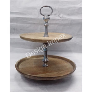 Venta caliente soporte para pasteles fácil portátil y antideslizante Base elegante soporte para pasteles fiestas de cumpleaños uso postre variedades plato - Product Image 5