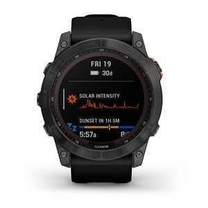 For sell Garmins Fenix 7X Pro Sapphire Solar GPS Multisport <b>Smartwatch</b> Dual <b>Camera</b> Calendar Alarm Compass - Product Image 1