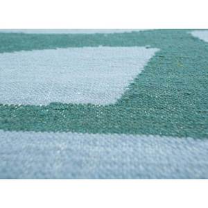 Alfombras de Lana Tejidas Planas Orenda DW-221, Alfombra Decorativa Multicolor para el Hogar - Product Image 3