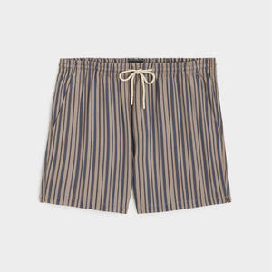 Pantalones cortos de playa de lana personalizados de verano para hombre, cierre de cordón de cintura media de secado rápido, sublimados a la venta - Product Image 5