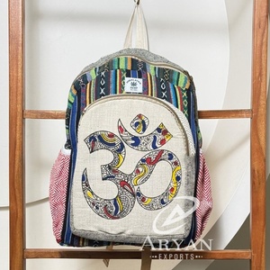 Nouveau design de sacs à dos écologiques en chanvre pour l'extérieur, vente en gros de sacs de randonnée personnalisés, sac à dos de voyage décontracté de grande capacité, sac à dos pour ordinateur portable - Product Image 1