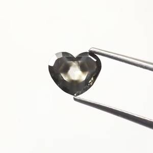 0,78 Ct. Diamante Trapiche de corte de rosa de corazón suelto Natural para joyería de diamantes naturales hechos a mano - Product Image 1