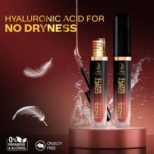Lápiz Labial Líquido 2 en 1 Comfy Matte Wow - 10 Tonos, Brillo Labial Hidratante Halal para Damas - Product Image 3