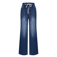 Vaqueros Baggy de Cintura Alta Y2K Personalizados para Mujer, Estilo Retro Vintage, Pierna Ancha Oversize, Corte Recto Holgado, con Cinturón de Mezclilla