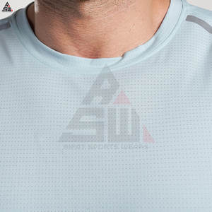 Débardeur décontracté pour homme de qualité supérieure, respirant, en coton tricoté/fibre de bambou, couleur et taille personnalisables pour la salle de sport, vente en gros - Product Image 5