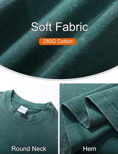 Gran oferta, camiseta lavada con ácido para hombre, camiseta personalizada en blanco de alta calidad con estampado de secado rápido, Material de alta calidad, camiseta informal para hombre - Product Image 3