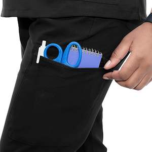 ชุดสครับตรวจโรคคุณภาพสูง ผลิตจากผ้าฝ้าย 100% สำหรับโรงพยาบาลและสถานพยาบาล แบบยูนิเซ็กซ์ - Product Image 4