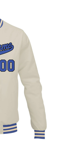 Custom Varsity <b>Jacket</b> Stand Collar 100% Wool Printed Design Front Logos Windproof Breathable <b>Summer</b> Sports Branding MCACVJ-43 - Product Image 6