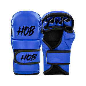 Guantes MMA personalizados al por mayor de fábrica, guantes de cuero de entrenamiento profesional con estampado personalizado, características impermeables elásticas, precio bajo - Product Image 2