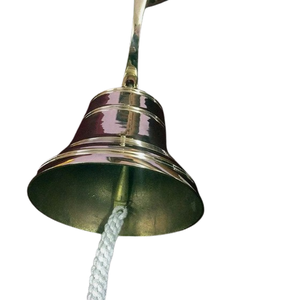 Cloche suspendue Cloche suspendue finie en argent pour la maison et l'hôtel Décoration de Noël Cloches suspendues - Product Image 1