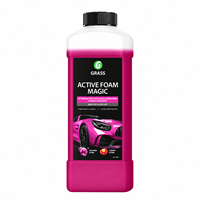 GRASS Active Foam Magic Pink Détergent de lavage auto 1L Parfum Cerise Concentré Nettoyage sans contact Formule changeante de couleur