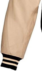 KIC <b>STAR</b> FASHION INDUSTRY Men's Winter Coated Custom Front Street Wear Letterman 100% Wool Stand Collar Breathable Full <b>Jacket</b> - Product Image 5