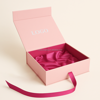 Boîte cadeau en papier pliable magnétique avec construction rigide de qualité supérieure, idéale pour les vêtements, les cosmétiques et les cadeaux spéciaux