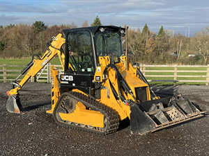 รถตักแบคโฮตีนตะขาบ JCB 1CXT-HF มือสอง รถแบคโฮขนาดเล็ก JCB 1cx รถตักล้อยางแบบสกิดสเตียร์ รถตักแบคโฮ 4 ตัน - Product Image 3