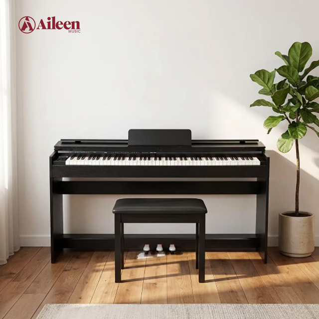 Professional Piano Keyboard 88 Key MIDI Progress Hammer Action Keyboards Digital Piano 88 Weighted Key Vobrato/Sustain(DP730X)