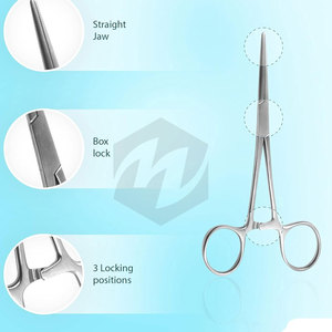 Kelly คีมหลอดเลือดแดงห้ามเลือดเครื่องมือผ่าตัดทางทันตกรรม14ซม. 16ซม. 18ซม. - Product Image 5