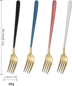 Cuillère et fourchette en acier inoxydable à prix abordable Cuillère à couverts à poignée de conception simple par Tayyab Handicraft - Product Image 5