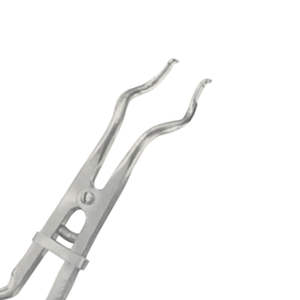 Pinzas de Goma para Odontología de Acero Inoxidable con Función de Cuidado de la Salud, Modelo Brewer de SurgiRight - Product Image 4