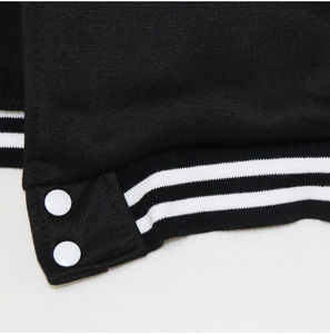 Chaqueta de béisbol de tela de poliéster personalizada con logotipo propio de último diseño de la mejor calidad, chaquetas de punto Unisex - Product Image 6