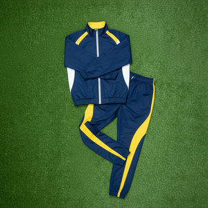 Chaqueta con cremallera y paneles con logotipo bordado personalizado a precio asequible, conjunto de Jogger a prueba de viento, ropa de invierno, conjuntos cálidos para mujer - Product Image 1