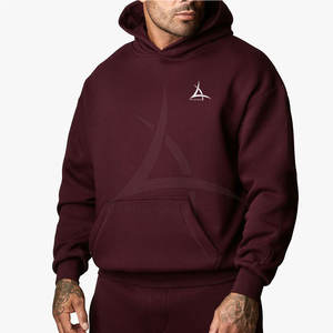 Sudadera con Capucha de Felpa de Manga Larga, Transpirable, con Estampado Digital Otoñal, 100% Algodón, Talla Adulto, Alta Calidad - Product Image 1