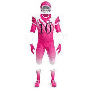 Kit de uniforme de fútbol americano Kit de edición de campeonato Calidad Premium para partidos finales Kit de uniforme de fútbol americano - Product Image 1