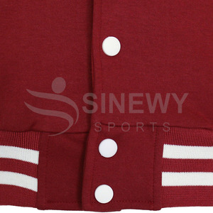 Chaqueta Varsity de Béisbol para Hombre, de Lana, de Alta Calidad, con Parches Universitarios, Estilo Urbano, en Oferta - Product Image 6