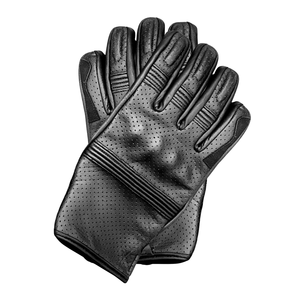 Guantes de Motociclismo de Invierno para Dedos Completos, Cuero de Cabra, Agarre Reforzado en la Palma, Protección de Nudillos Duros, Pantalla Táctil, Uso Diario - Product Image 4
