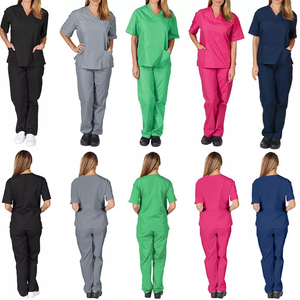 Uniformes de gommage médicaux Vente en gros Ensembles de gommage de jogging d'hôpital Ensembles d'uniformes de gommage d'hôpital médicaux personnalisés - Product Image 5