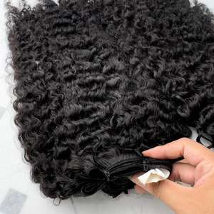 100% paquets de vague de corps vierge non transformés 8-40 pouces Extensions de cheveux de vague de corps brut sans enchevêtrement Double dessiné - Product Image 1