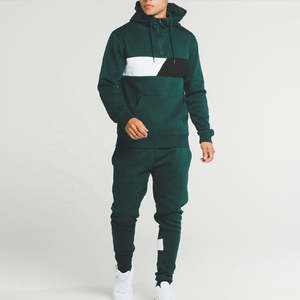 Traje deportivo para hombre, chándal para hombre, pantalones para correr, pantalones para correr, chándal para hombre, costuras de gran tamaño, Color 2025 - Product Image 3