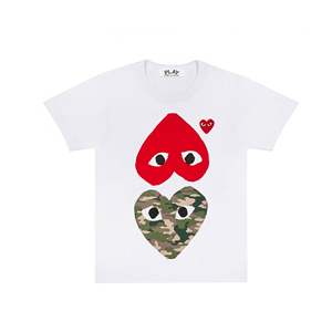   T-shirt Homme Vintage à Motif Inversé 200 Grammes avec Techniques de Teinture en Fil - Product Image 1