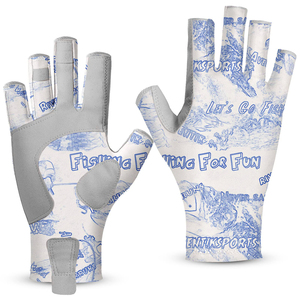 Nouveaux gants de pêche les plus vendus avec une protection de paume épaisse meilleurs gants de voile antidérapants gants de voile de pêche - Product Image 3