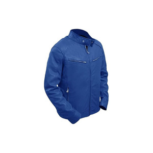 Men's <b>Genuine</b> Lambskin Leather Quilted Biker Motorcycle Jacket with Quick Dry Feature for Winter - Product Image 3
