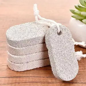 Eco-friendly Grind Stone Volcanic Stone Pumice Desiccated Skin Calluses Foot Rub Foot Message Tool Heel Massage Stone