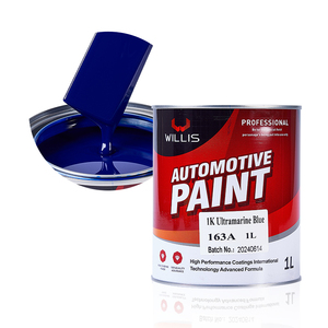 Vente chaude 1K bleu peinture de réparation automobile composant unique résine acrylique prix bas haute Performance apprêt diluant clair pulvérisation - Product Image 1