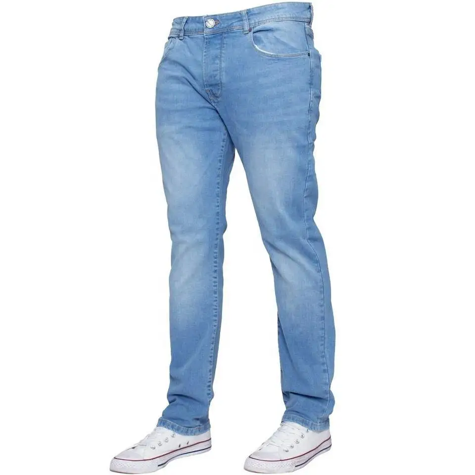 ציור באיכות גבוהה בציר מותאם אישית מתרחב ג'ינס גברים סקיני מוערם צבע התזה כפול ברך מכנסי נגר גברים