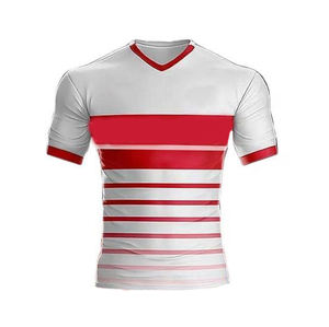 Camiseta de fútbol impresa de buena calidad diseñada por el fabricante, última moda, conjunto de adultos, tarifa de fábrica para uniformes - Product Image 2