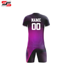 ชุดเสื้อฟุตบอลสีเหลืองและสีเขียวสำหรับผู้ชายชุดเสื้อฟุตบอลเสื้อฟุตบอลแบบระเหิดสีเหลือง - Product Image 2