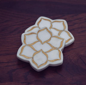 Posavasos de mármol con estilo, mesa minimalista, hogar, cocina, oficina, mesa de comedor, tazas de té, tazas de café, latas de cerveza, bar, vasos de agua - Product Image 2